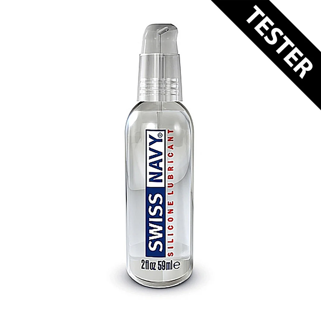 Lubrificante al silicone, gel premium con vitamina E, senza profumo né sapore, 59 ml, Swiss Navy - immagine 1