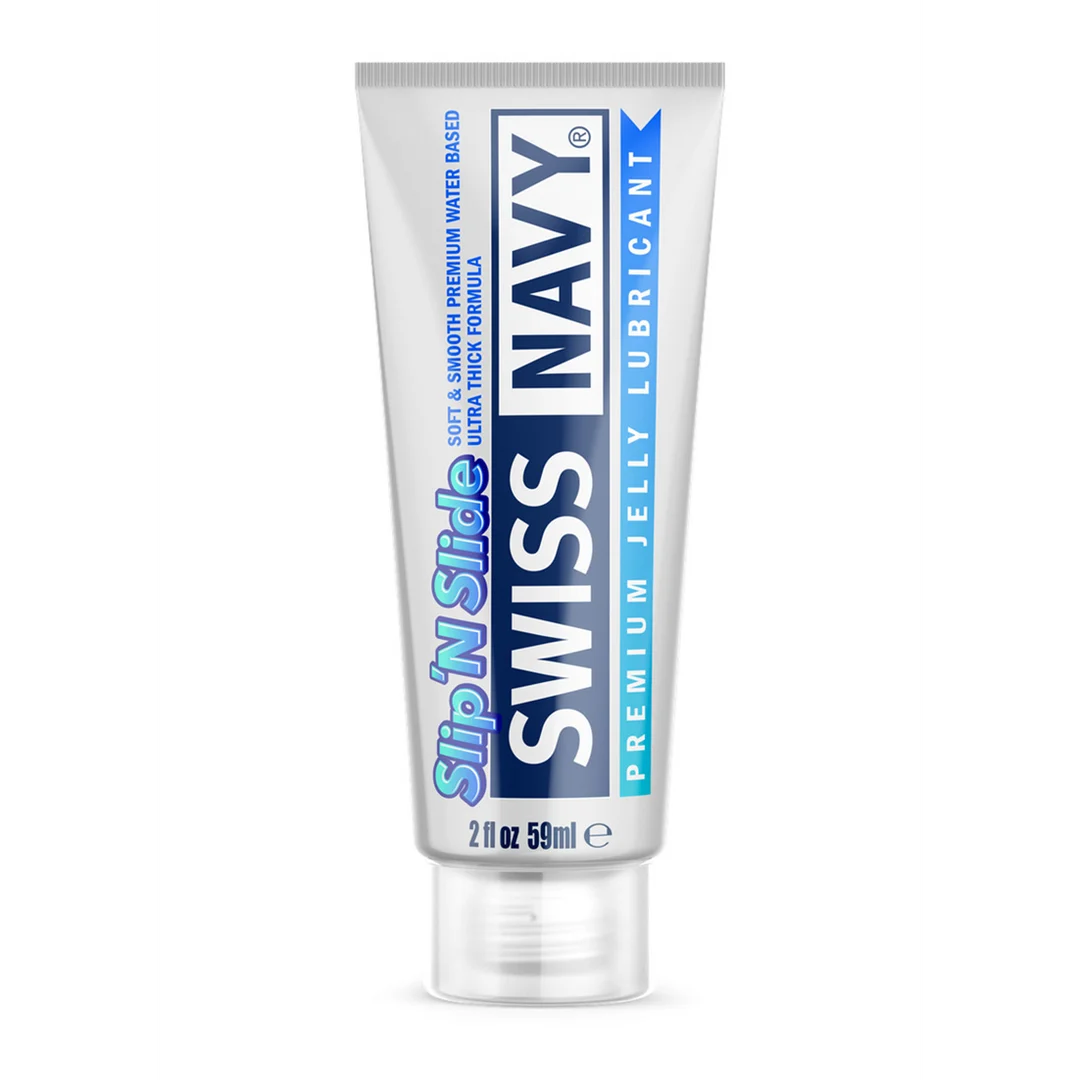 Lubrificante a base d’acqua – jelly ultra densa che resta dove la applichi – senza profumo e insapore – 59 ml – Swiss Navy - immagine 2