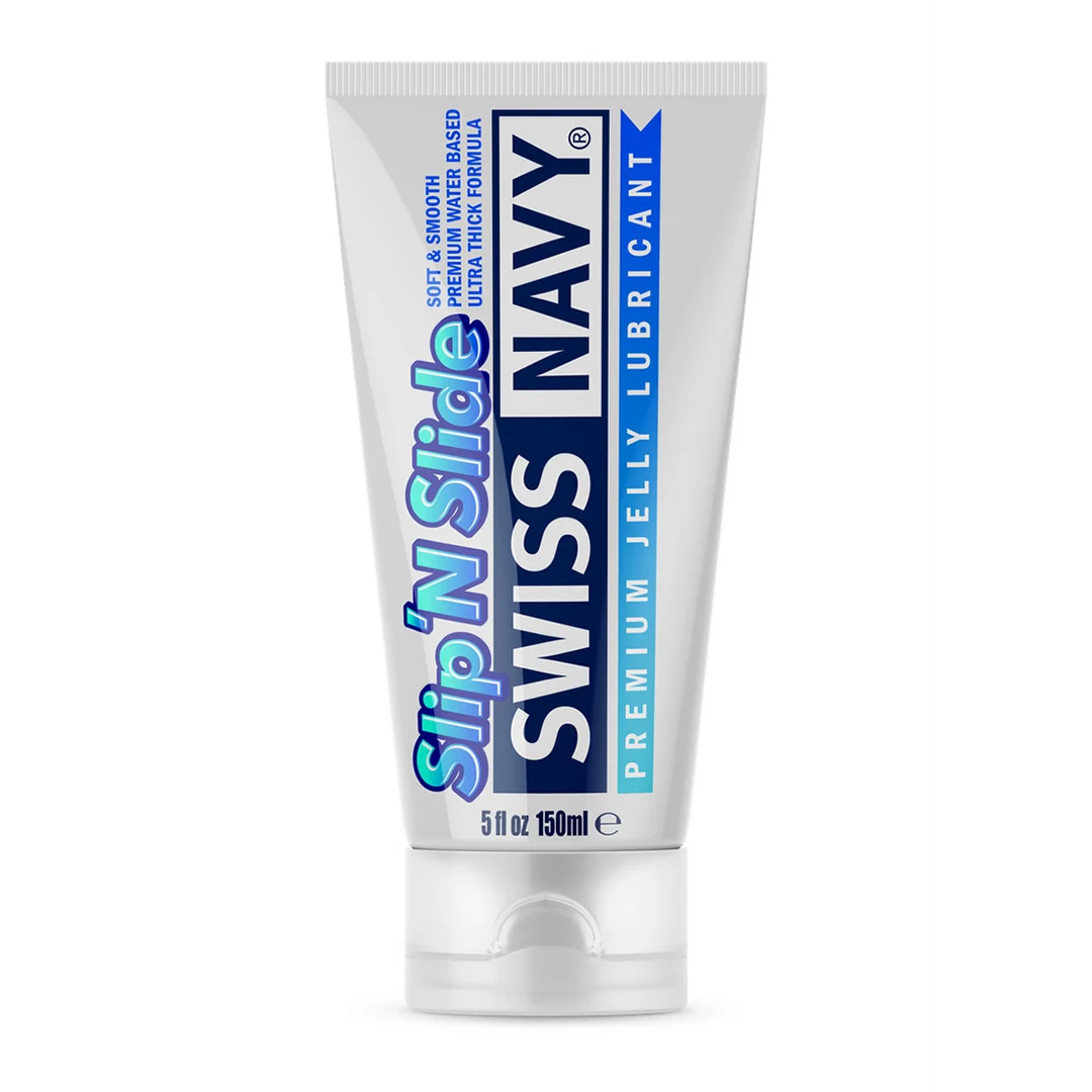 Lubrificante a base d’acqua – jelly ultra densa che resta dove la applichi – senza profumo e insapore – 59 ml – Swiss Navy - immagine 4