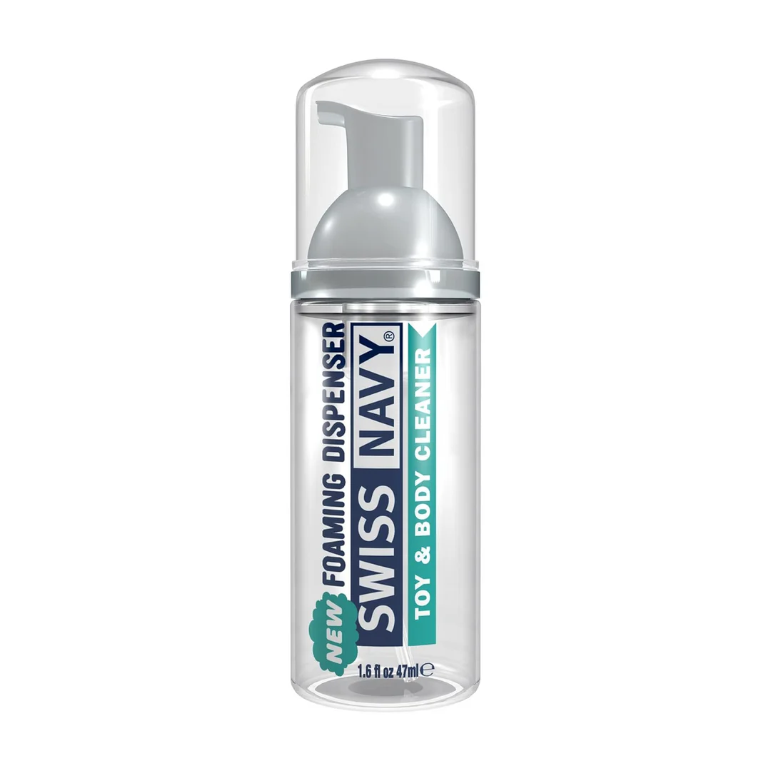 Detergente per sex toy e corpo – Spray detergente per sex toy e pelle, adatto all’uso con lubrificante al silicone – Swiss Navy – 177 ml / 6 fl oz – TESTER - immagine 3