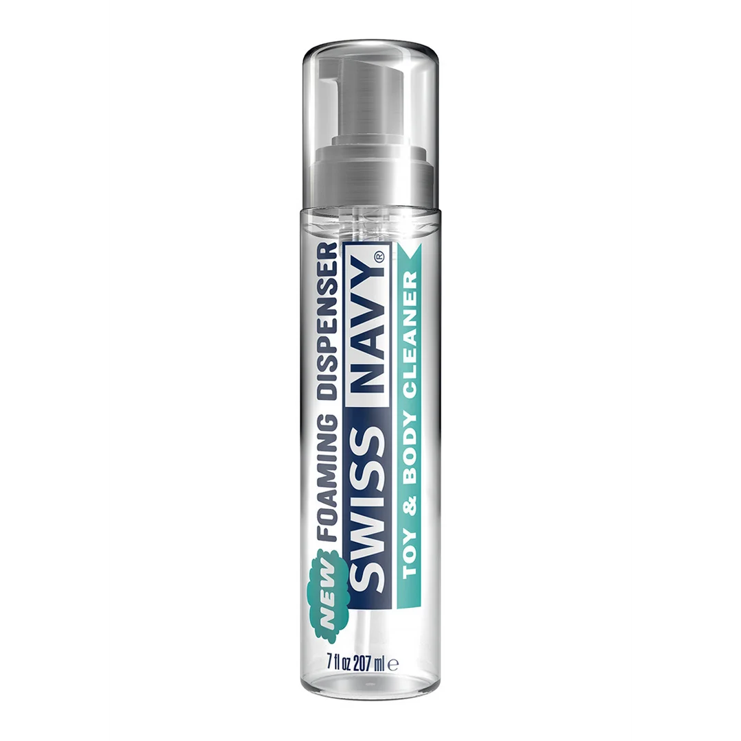 Detergente per sex toy e corpo – Spray detergente per sex toy e pelle, adatto all’uso con lubrificante al silicone – Swiss Navy – 177 ml / 6 fl oz – TESTER - immagine 6