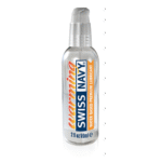 Lubrificante a base d’acqua – Gel lubrificante premium riscaldante in flacone da viaggio antigoccia – Senza profumo e senza sapore – 59 ml – Swiss Navy - immagine 3