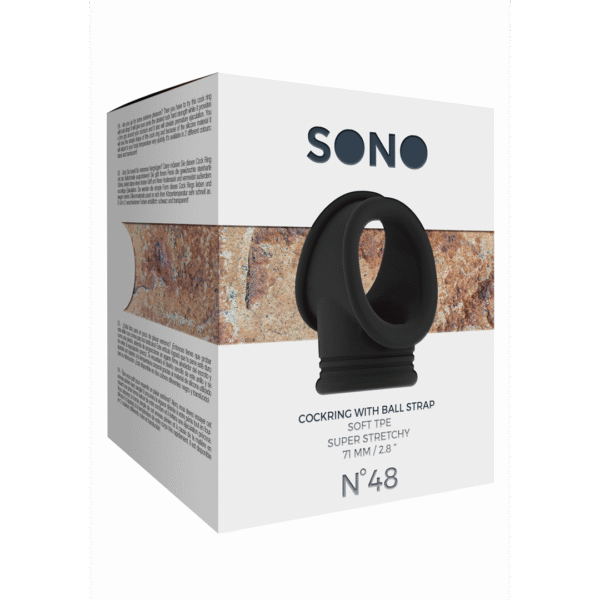 Sono by Shots Nr.48 anello fallico con fascia per testicoli