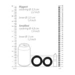 Set di anelli fallici in due misure – Set di anelli fallici - immagine 6
