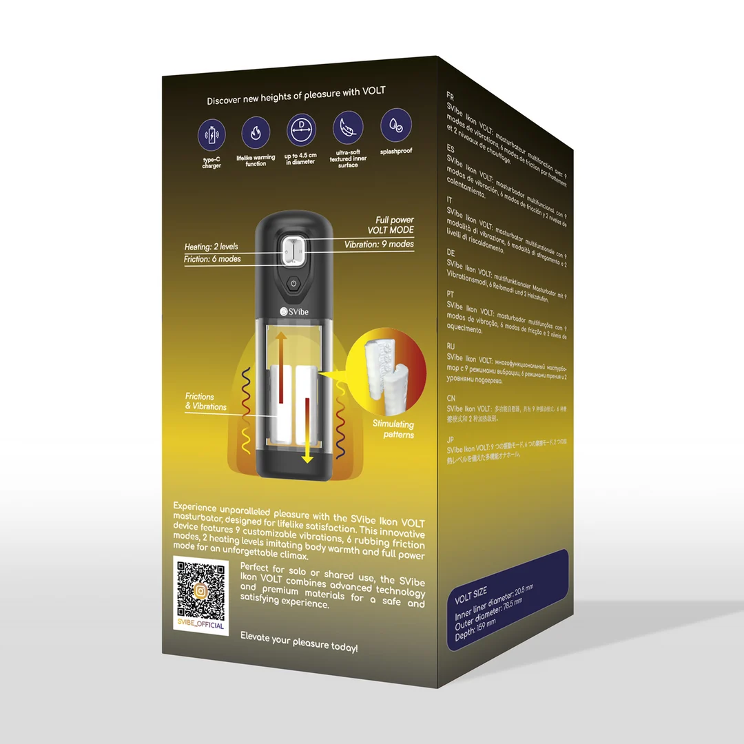 Masturbatore Snail Vibe Ikon VOLT - immagine 2