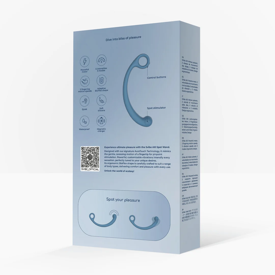Snail Vibe AXI Spot Wand Blue Lagoon - immagine 2