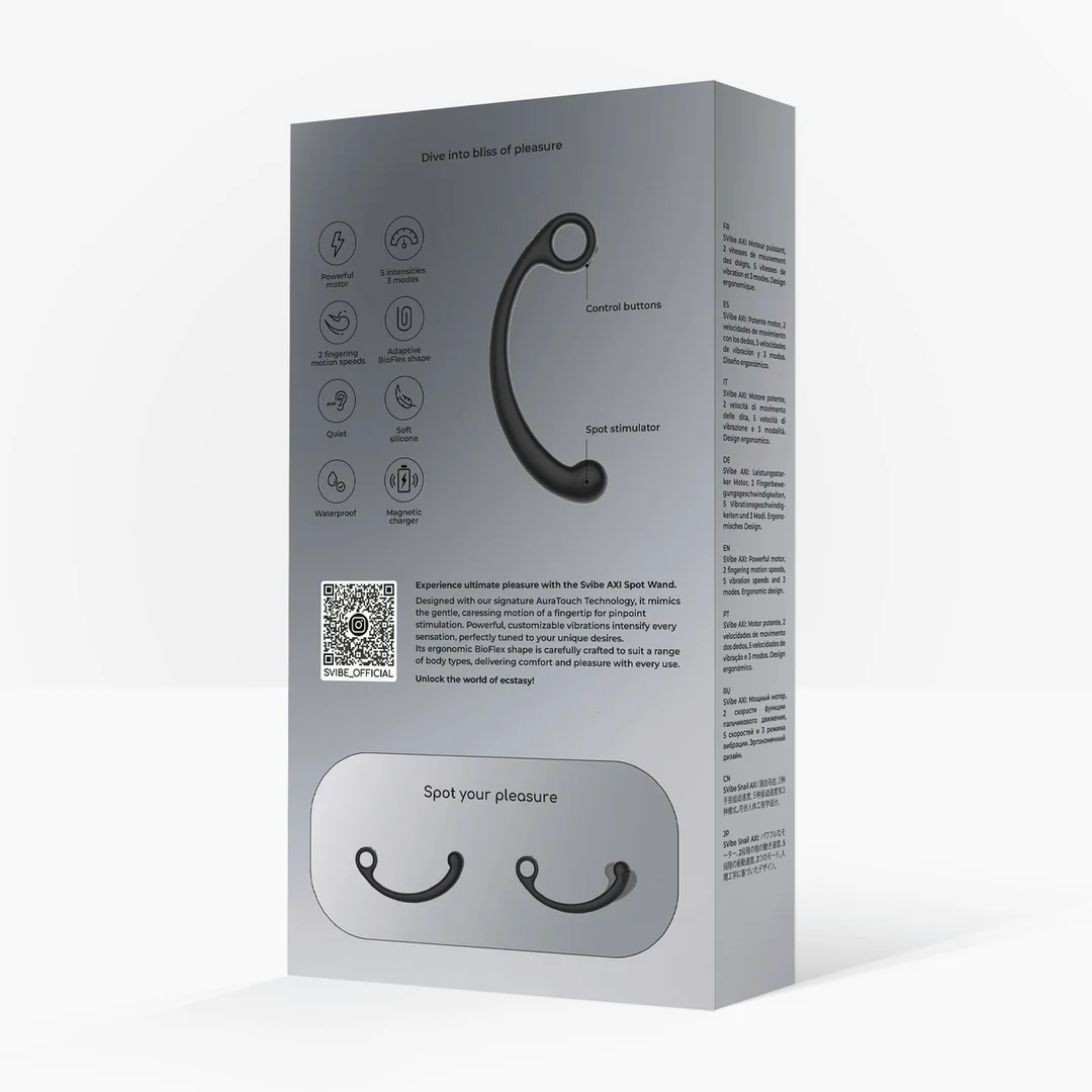 Snail Vibe AXI Spot Wand Blue Lagoon - immagine 8