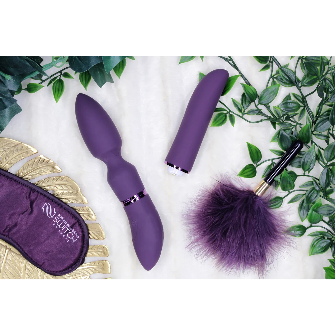 Switch by Shots Pleasure Kit #4 vibratore con accessori intercambiabili - immagine 11