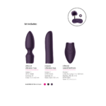 Switch by Shots Pleasure Kit #4 vibratore con accessori intercambiabili - immagine 12
