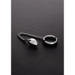 Anello a C Donut di Steel by Shots con ovetto anale - immagine 6