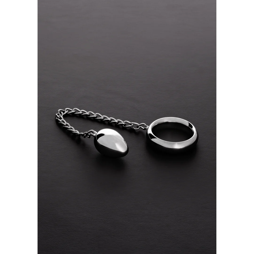 Anello a C Donut di Steel by Shots con ovetto anale - immagine 10