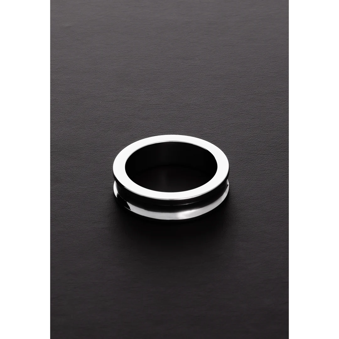 Anello fallico non vibrante con bordi interni arrotondati – 0,6 x 1,8 / 15 x 45 mm - immagine 2
