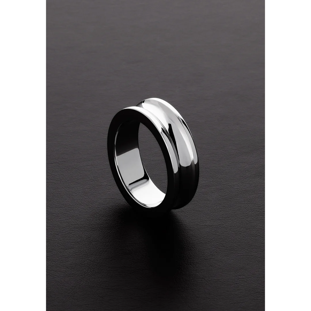 Anello fallico non vibrante con bordi interni arrotondati – 0,6 x 1,8 / 15 x 45 mm - immagine 4