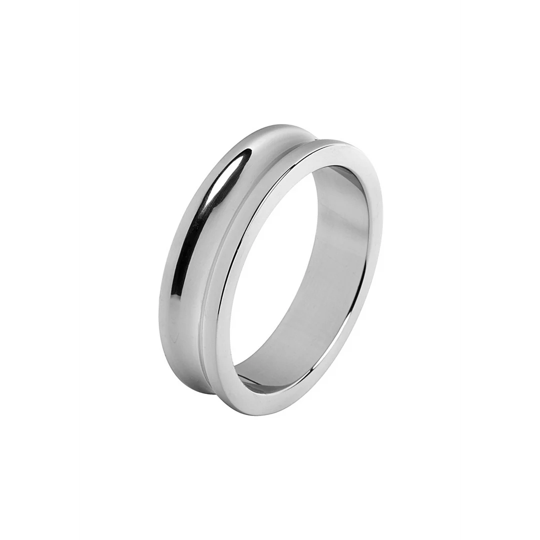 Anello fallico non vibrante con bordi interni arrotondati – 0,6 x 1,8 / 15 x 45 mm - immagine 11