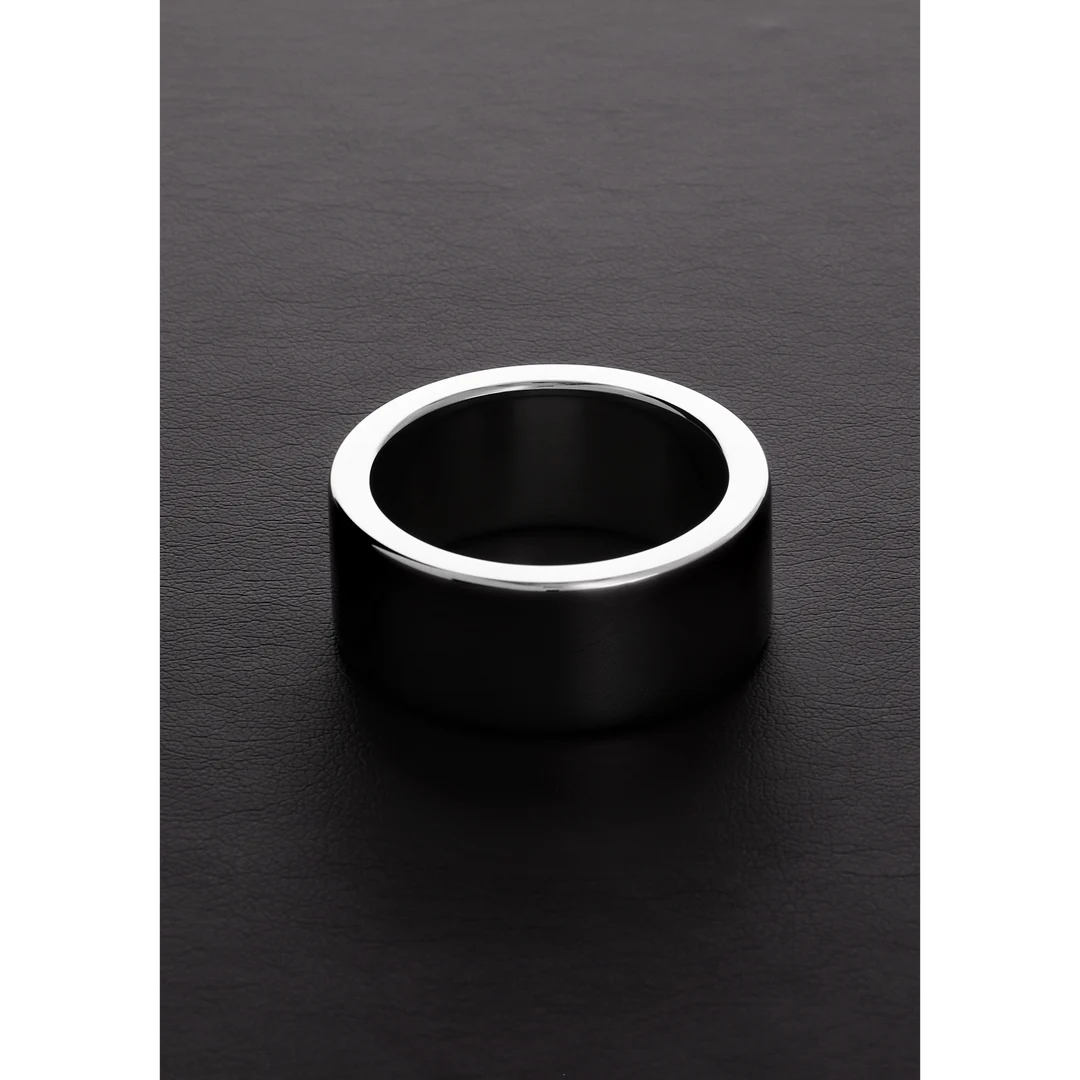 Anello fallico senza vibrazioni in acciaio pesante – 0,8 x 2 / 20 x 50 mm - immagine 2