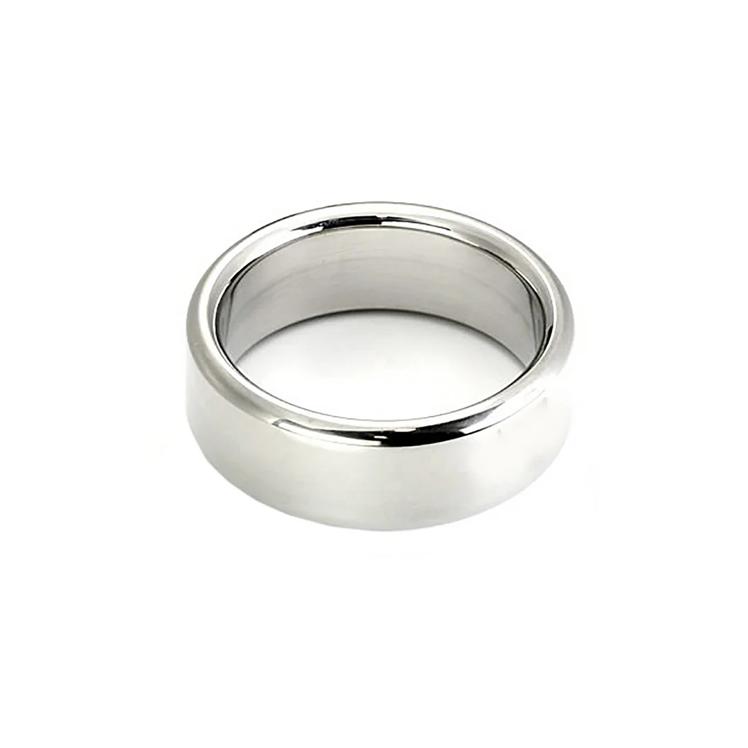 Anello fallico senza vibrazioni in acciaio pesante – 0,8 x 2 / 20 x 50 mm - immagine 7