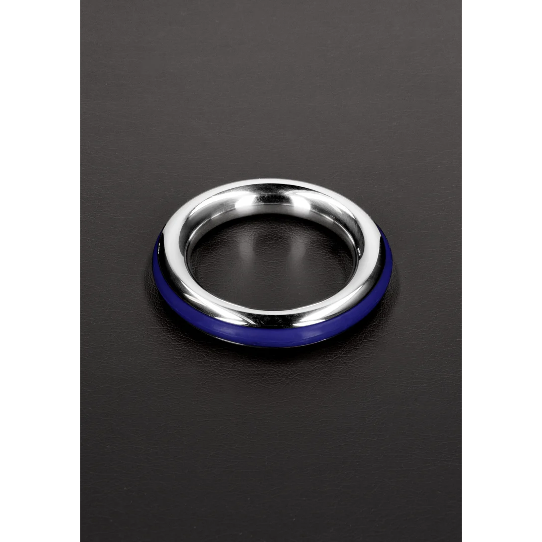 Anello non vibrante per il pene con inserto in silicone – 1,6 / 40 mm - immagine 5
