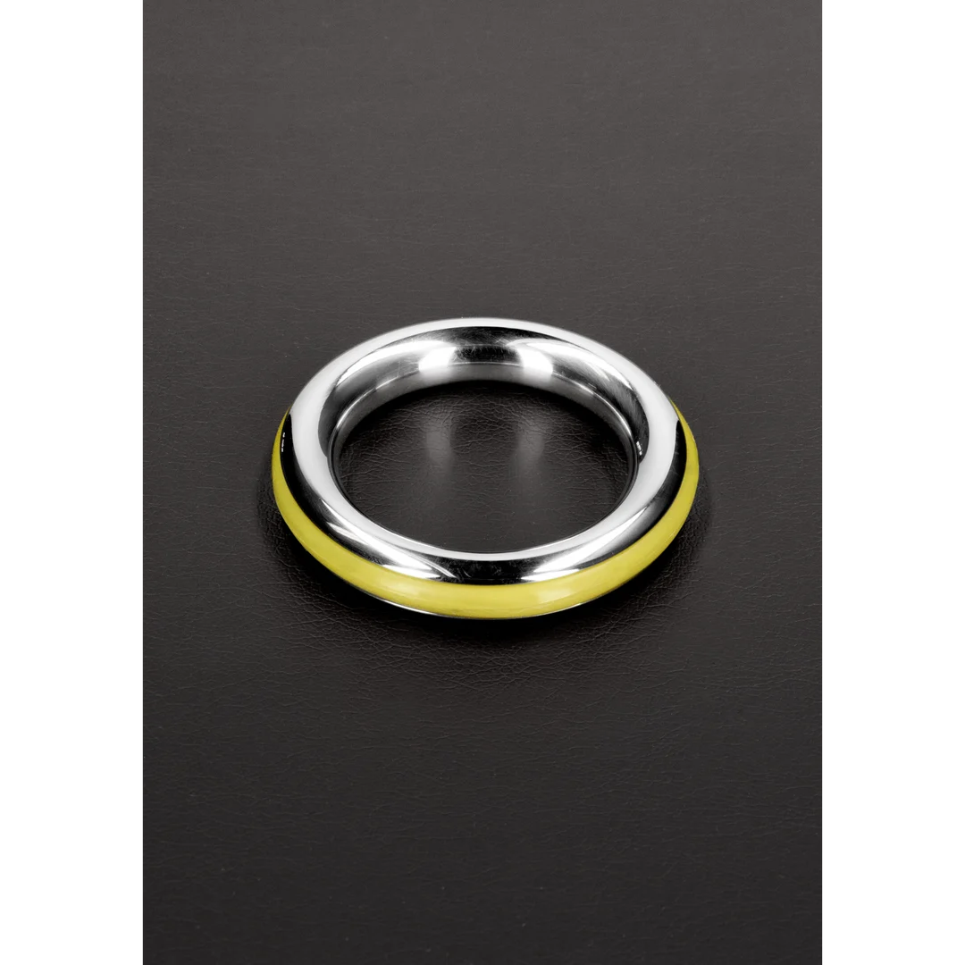 Anello non vibrante per il pene con inserto in silicone – 1,6 / 40 mm - immagine 11
