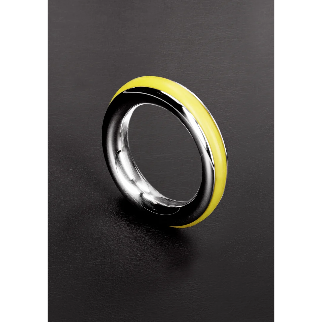 Anello non vibrante per il pene con inserto in silicone – 1,6 / 40 mm - immagine 12