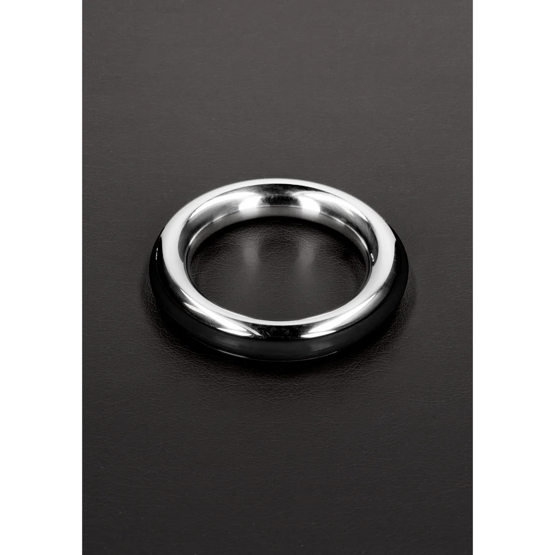 Anello non vibrante per il pene con inserto in silicone – 1,6 / 40 mm - immagine 14