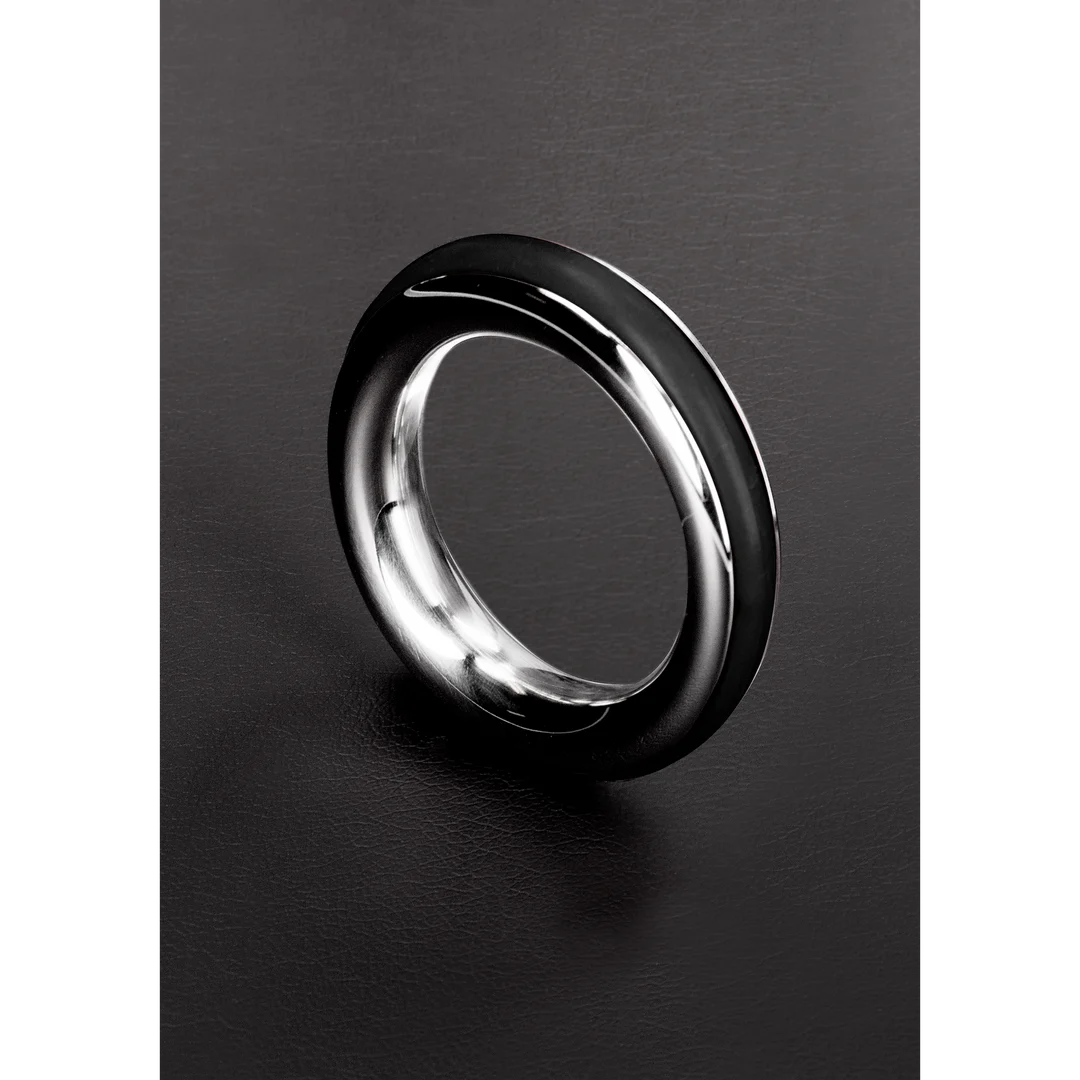 Anello non vibrante per il pene con inserto in silicone – 1,6 / 40 mm - immagine 15