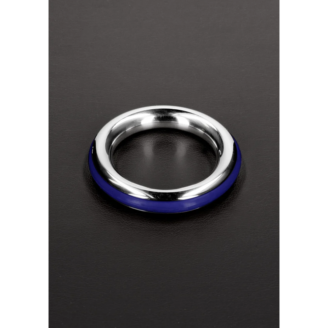 Anello non vibrante per il pene con inserto in silicone – 1,6 / 40 mm - immagine 17