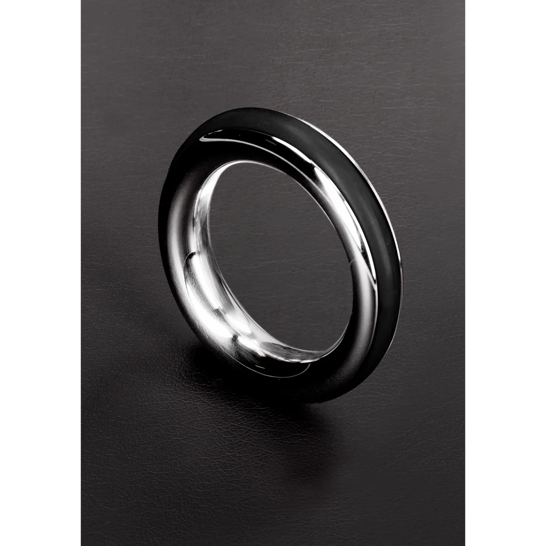 Anello non vibrante per il pene con inserto in silicone – 1,6 / 40 mm - immagine 27