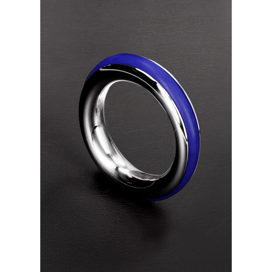 Anello non vibrante per il pene con inserto in silicone – 1,6 / 40 mm - immagine 30