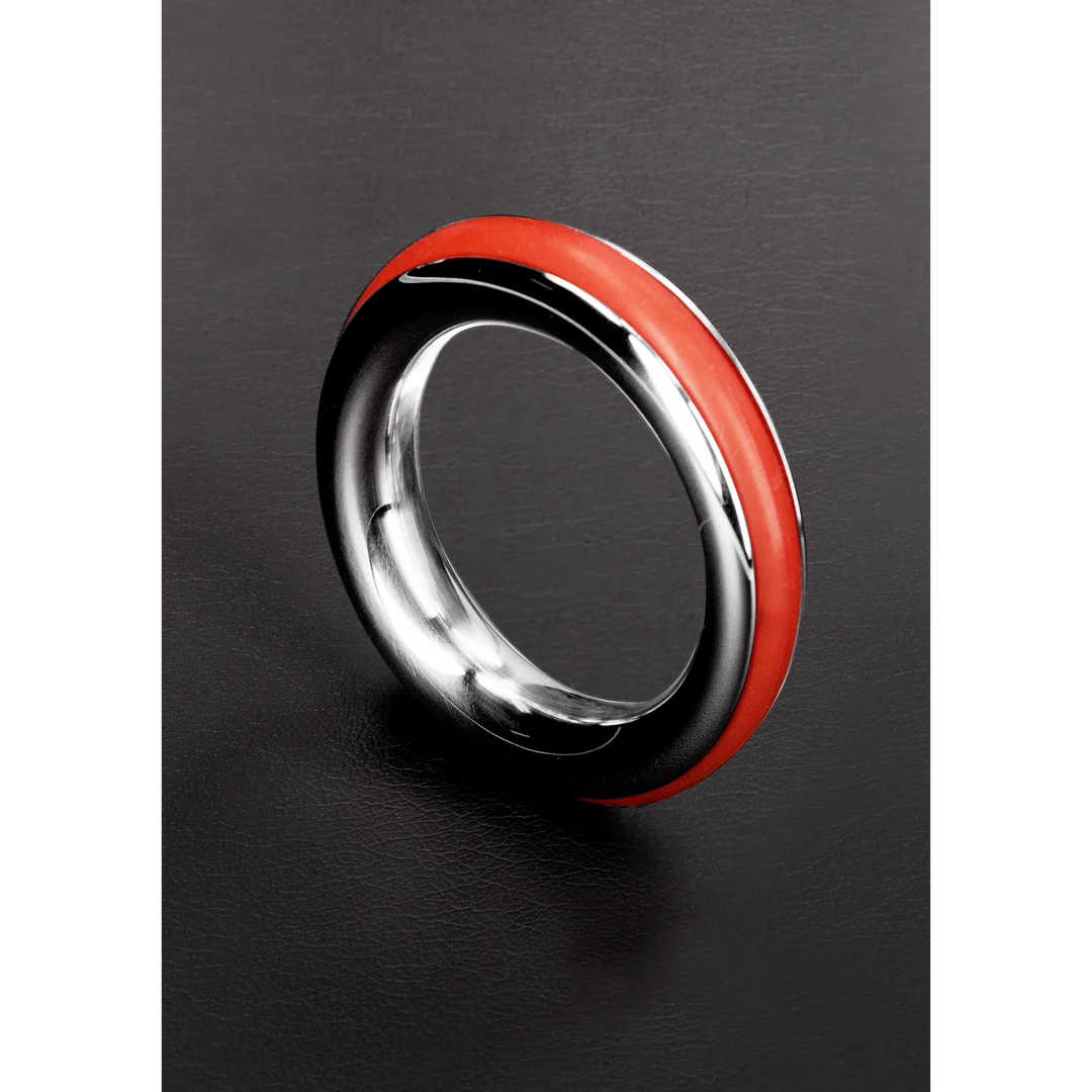 Anello non vibrante per il pene con inserto in silicone – 1,6 / 40 mm - immagine 33