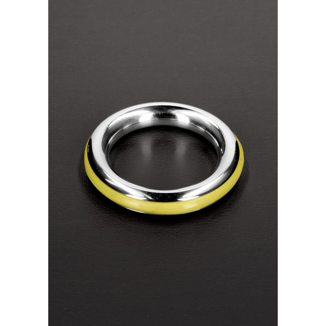 Anello non vibrante per il pene con inserto in silicone – 1,6 / 40 mm - immagine 35