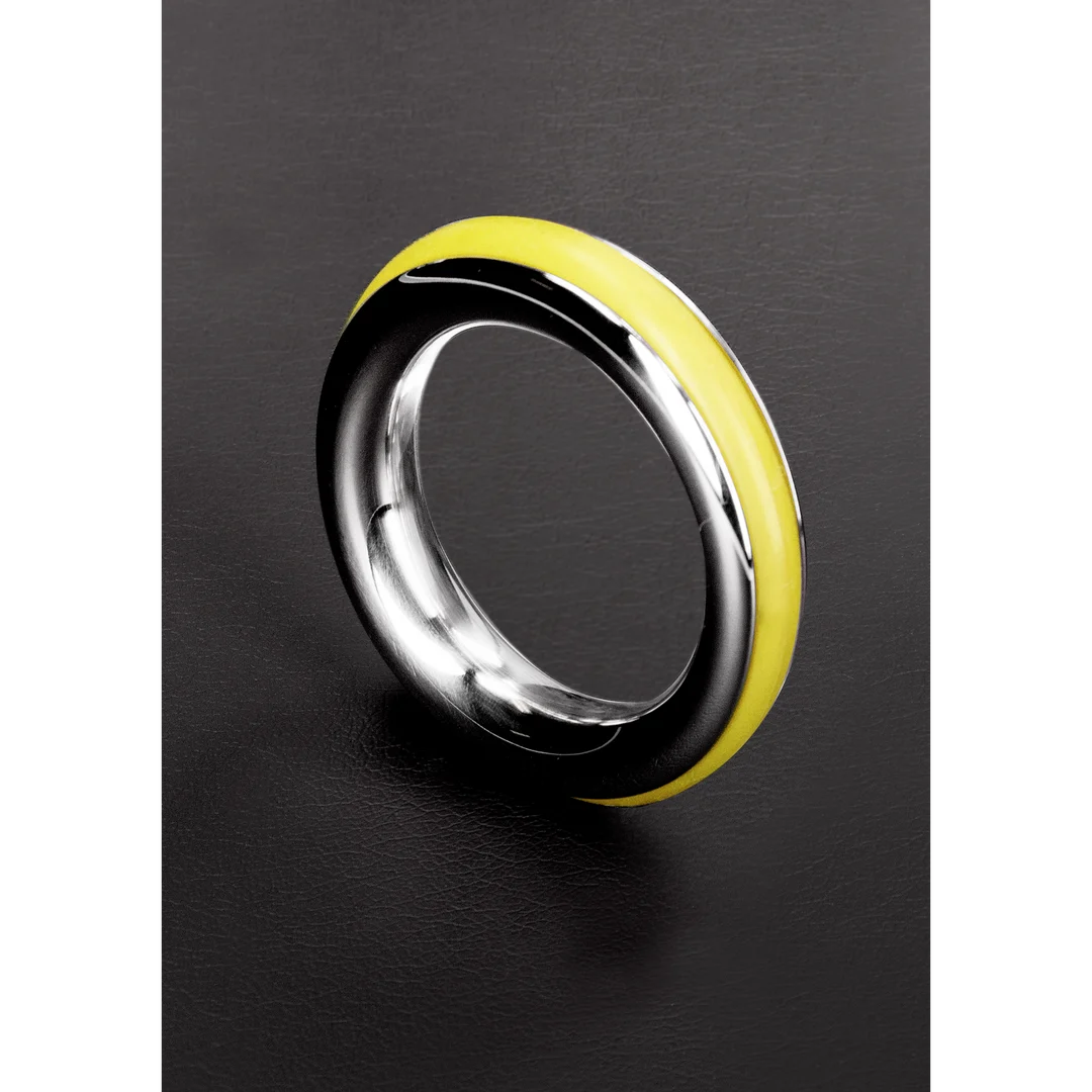 Anello non vibrante per il pene con inserto in silicone – 1,6 / 40 mm - immagine 36