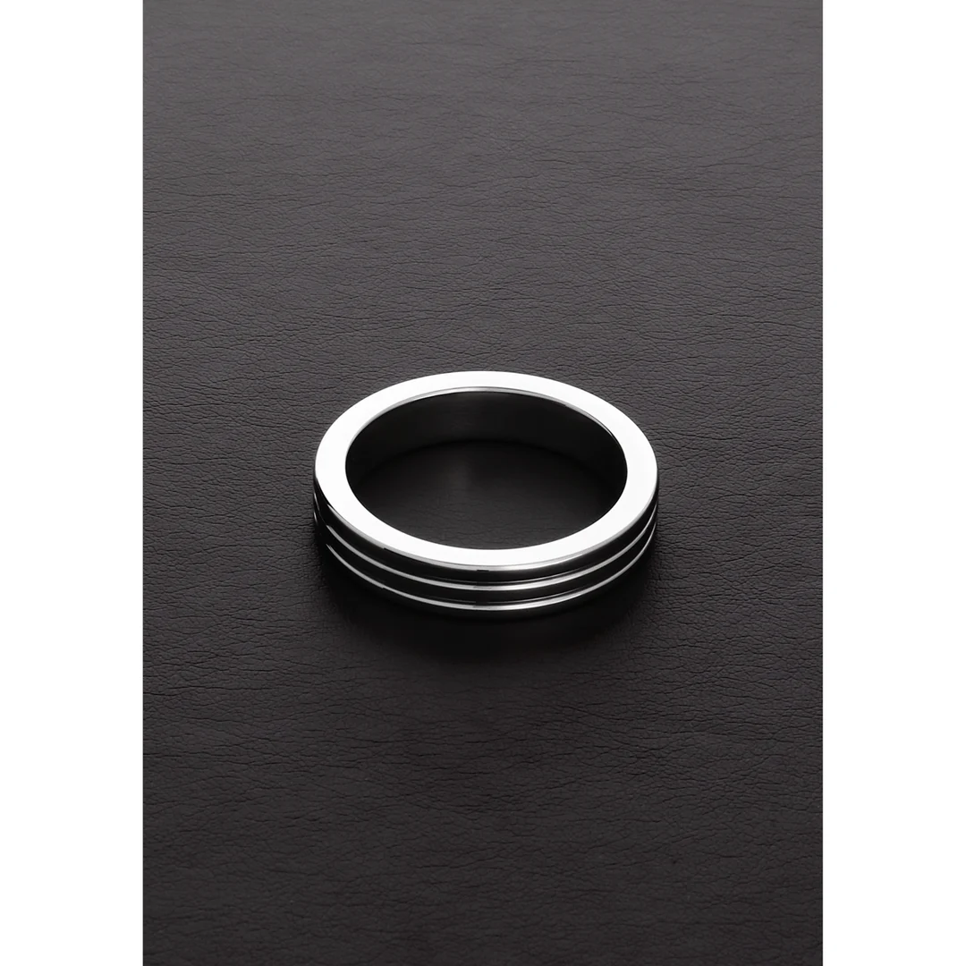 Anello fallico non vibrante dal design a coste – Ribbed C Ring - immagine 2