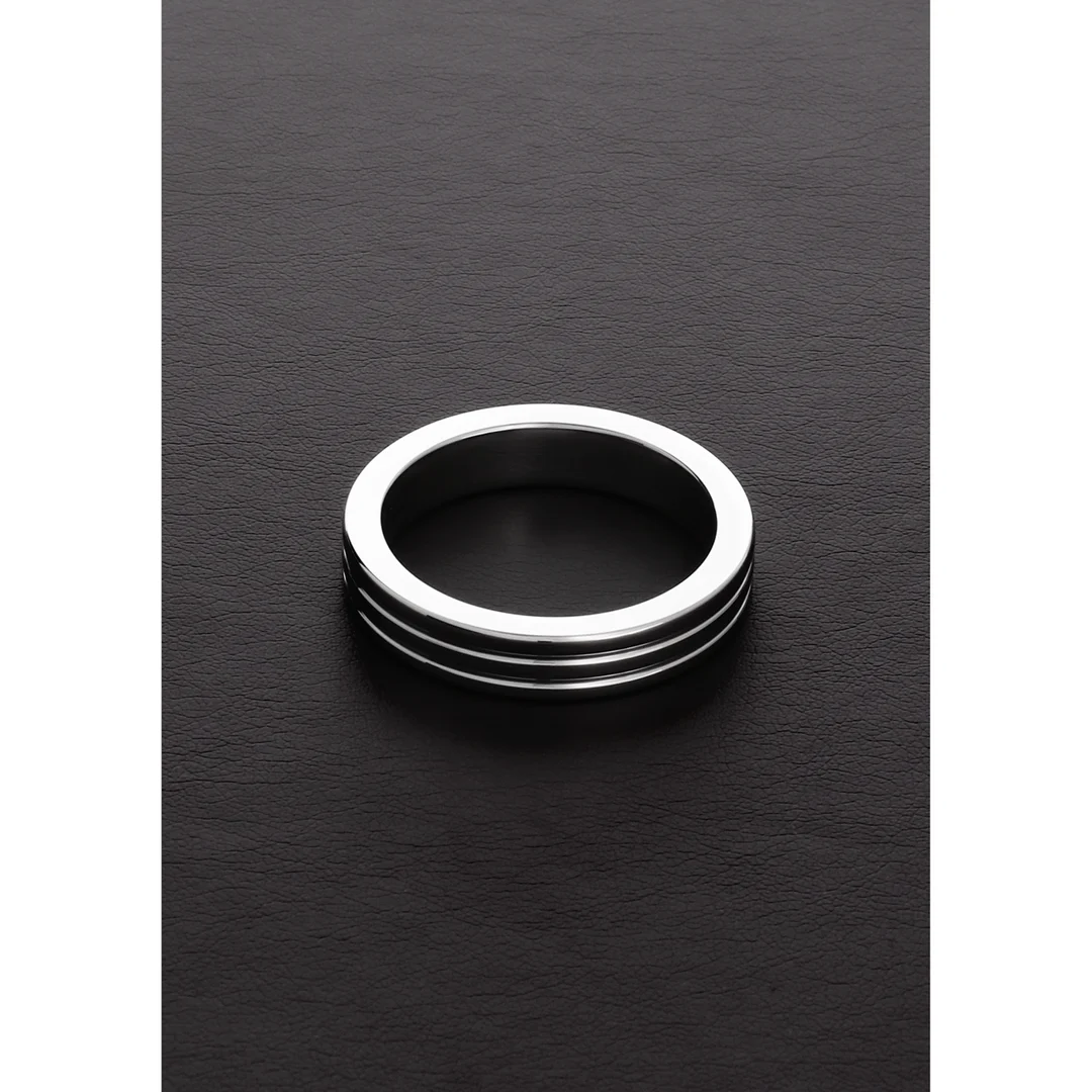 Anello fallico non vibrante dal design a coste – Ribbed C Ring - immagine 5