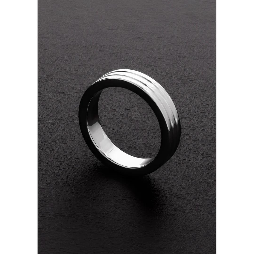Anello fallico non vibrante dal design a coste – Ribbed C Ring - immagine 6