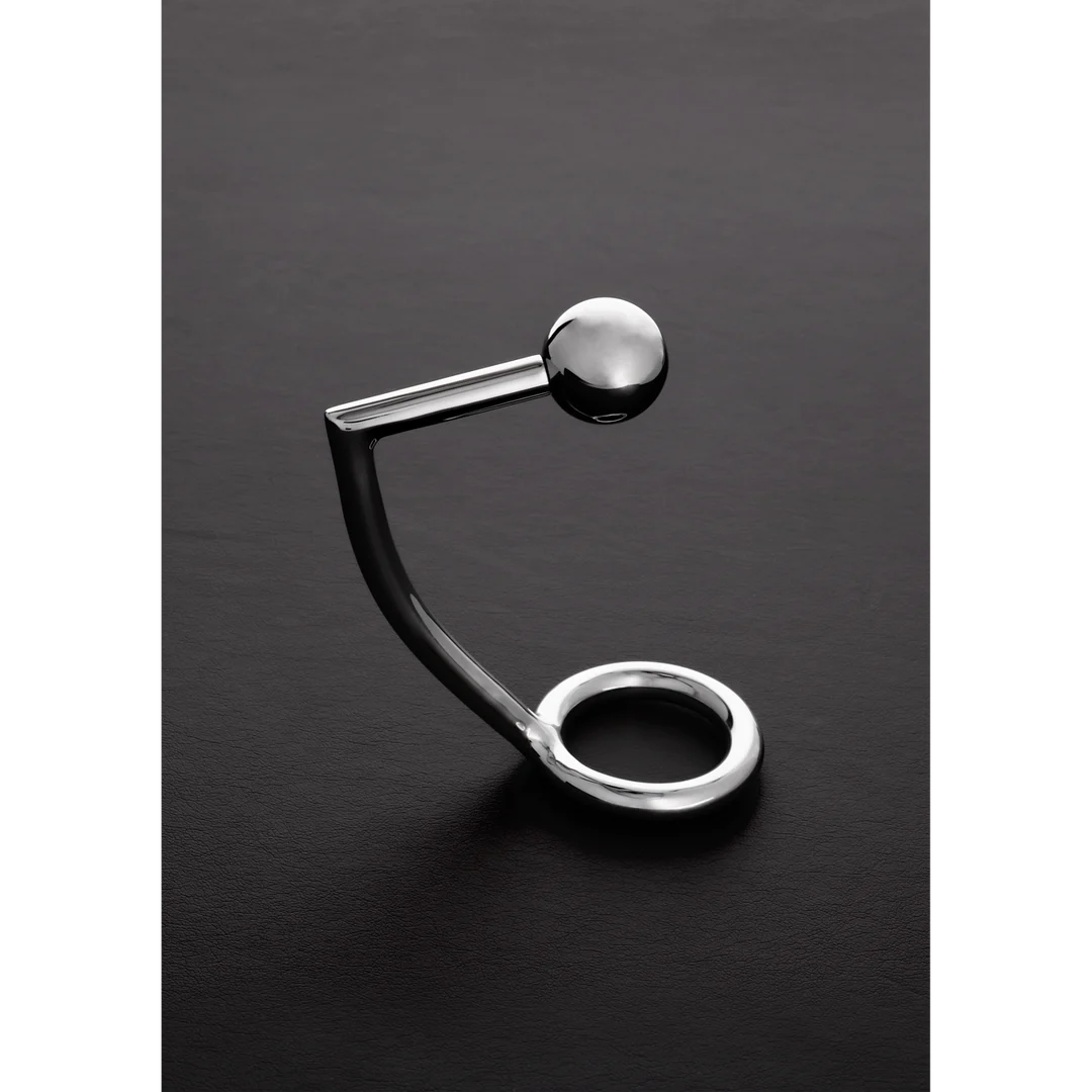 Anello per il pene non vibrante con sfera rimovibile: Intruder - immagine 2