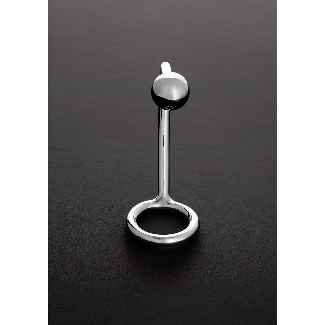 Anello per il pene non vibrante con sfera rimovibile: Intruder - immagine 7