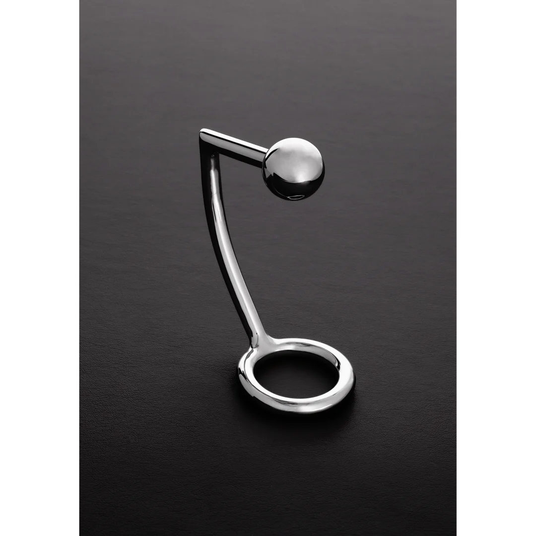 Anello per il pene non vibrante con sfera rimovibile: Intruder - immagine 8