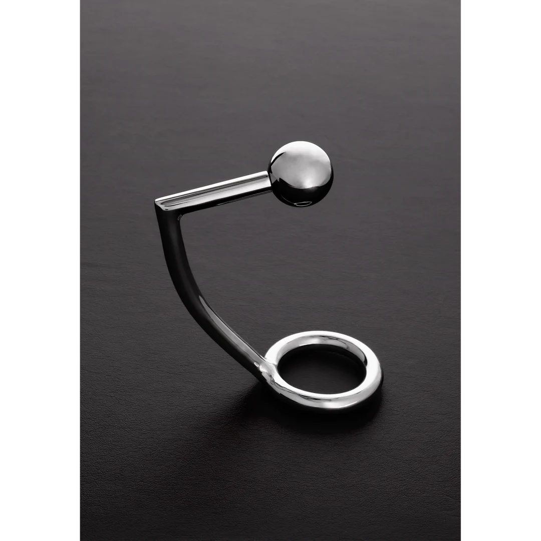 Anello per il pene non vibrante con sfera rimovibile: Intruder - immagine 10