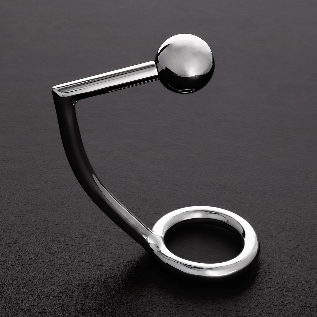 Anello per il pene non vibrante con sfera rimovibile: Intruder - immagine 15
