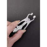 Pinze per capezzoli Steel by Shots Squeezer Teaser Clover - immagine 3