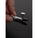 Pinze per capezzoli regolabili Steel by Shots Aligator - immagine 2