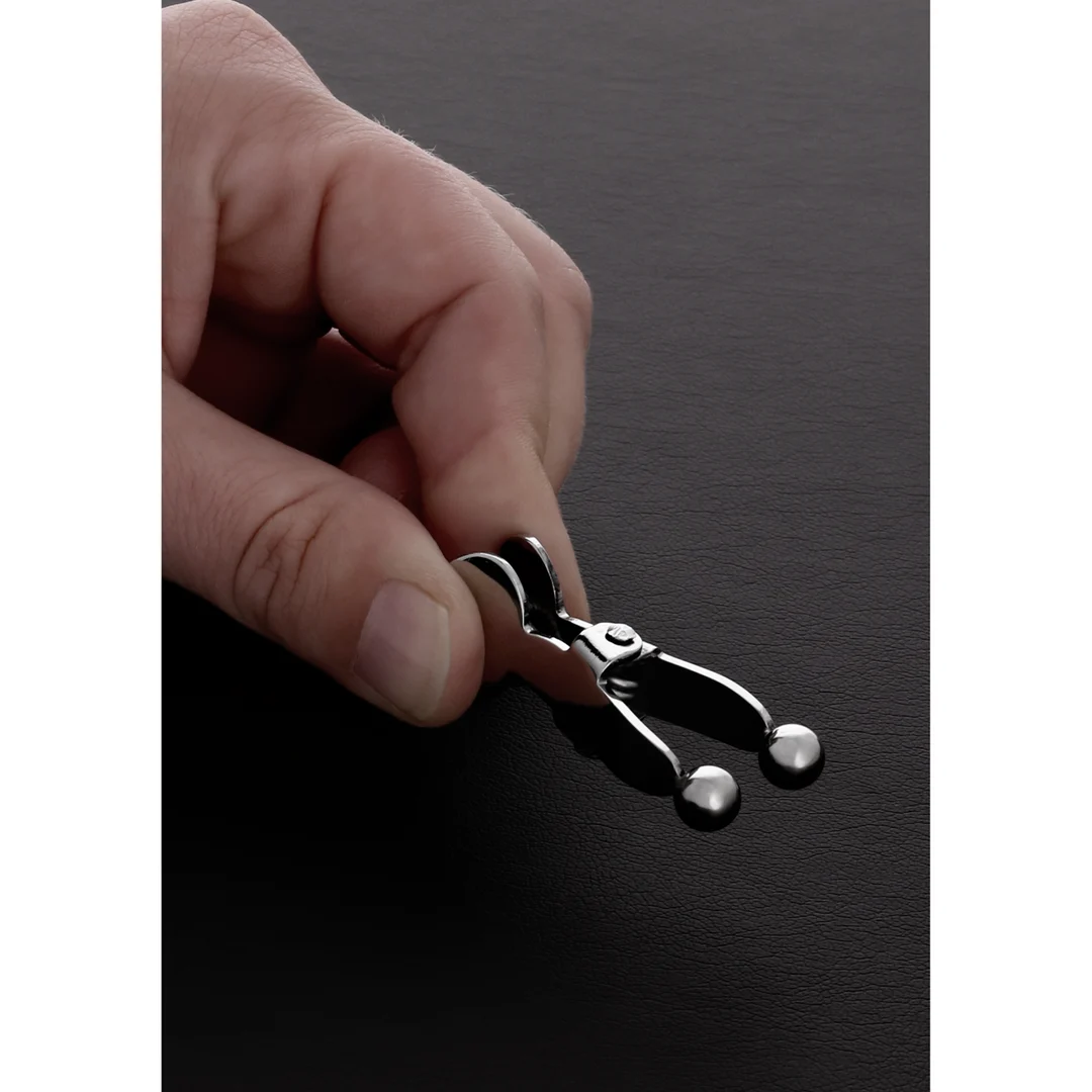 Balls Pincher, pinze per capezzoli di Steel by Shots - immagine 3