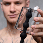 Cilindro Rosebud con quattro perle anali in silicone - immagine 5