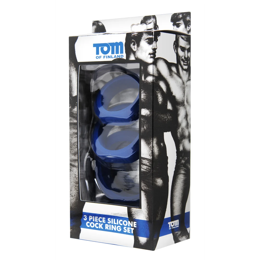 TF3015_1_1 Set di anelli fallici XR Brands in 3 pezzi - immagine 1
