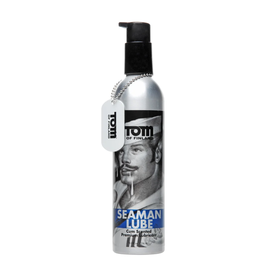 Lubrificante a base d’acqua, dall’aspetto simile allo sperma, super scorrevole per masturbazione e penetrazione, senza profumo, 236 ml, Tom of Finland - immagine 2