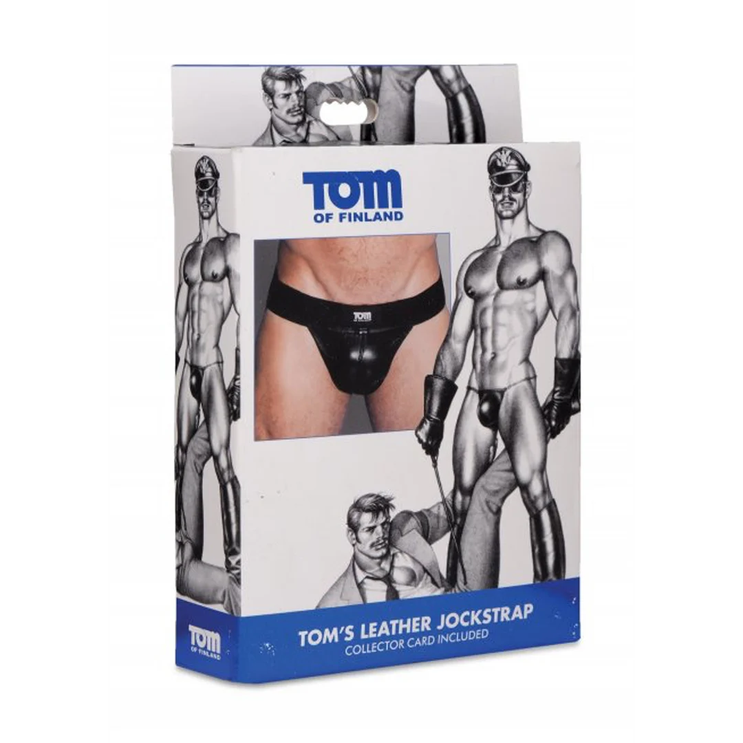 TF5944_1_1 Jockstrap in pelle lucida per un look deciso – XR Brands - immagine 1