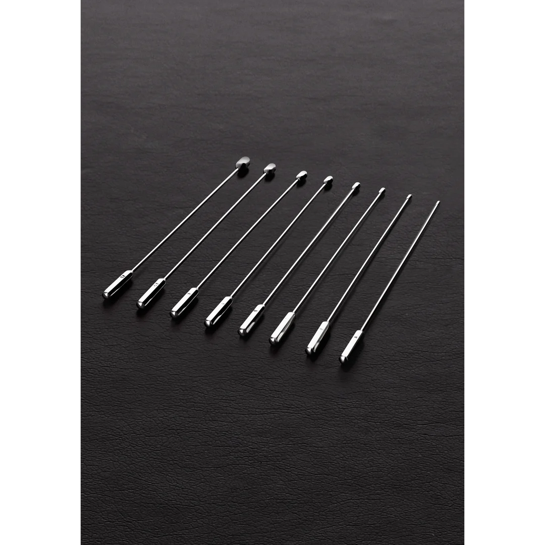 Steel by Shots Rosebud dilatatori uretrali, 8 pezzi - immagine 3