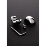 Anello per lo stretching dei testicoli con design a anello diviso – 1,4 / 3,5 cm - immagine 2