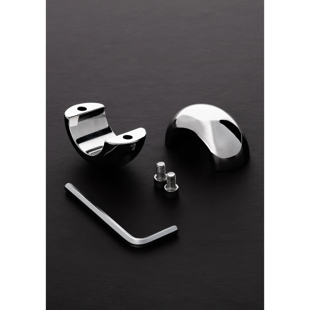 Anello per lo stretching dei testicoli con design a anello diviso – 1,4 / 3,5 cm - immagine 6