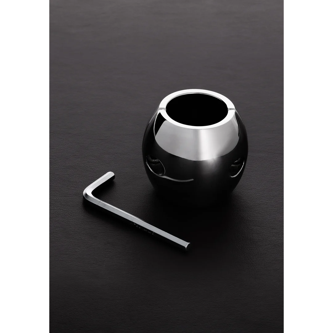 Anello per lo stretching dei testicoli con design a anello diviso – 1,4 / 3,5 cm - immagine 11